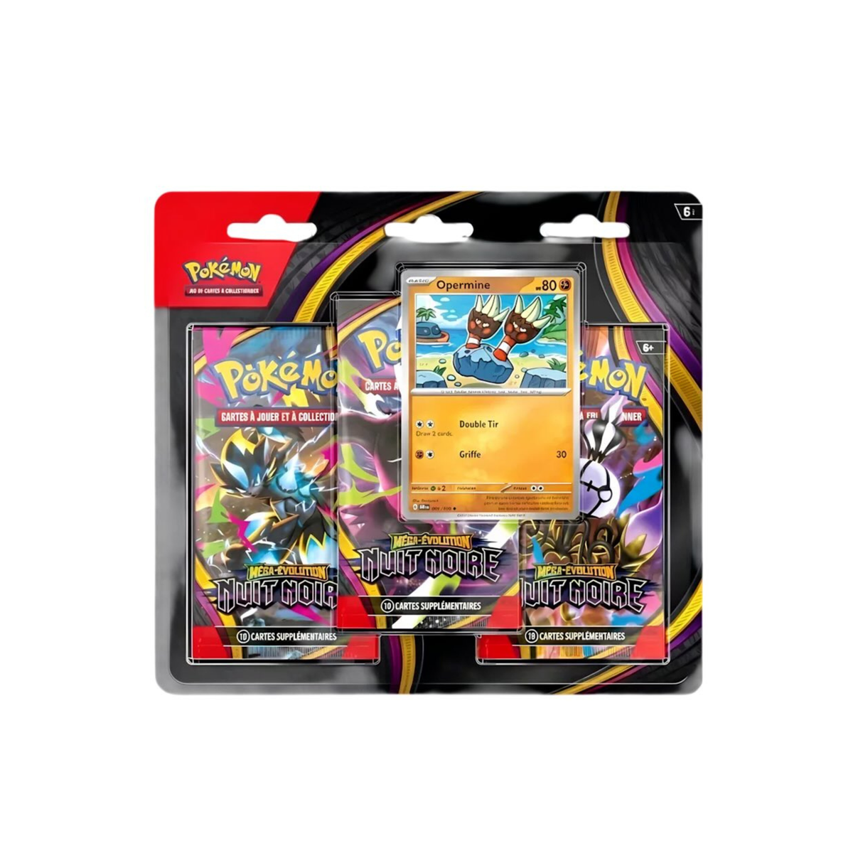 Tripack Méga Evolution - Nuit Noire