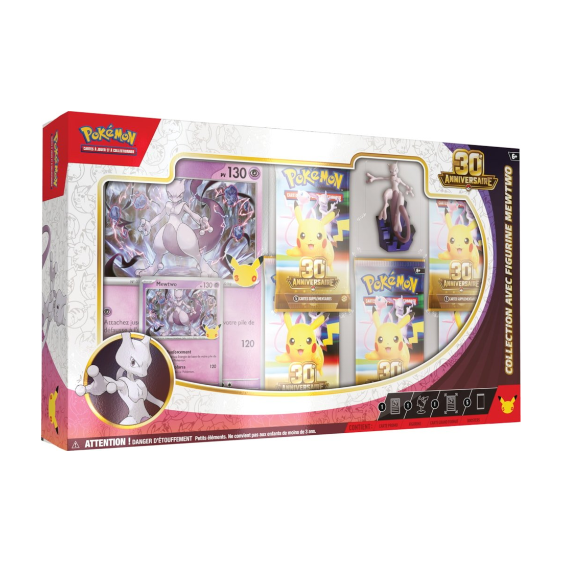 Précommande Figure Mewtwo 30e Anniversaire, Limited